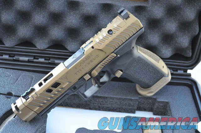 Canik TTI Combat Bronze 21rd New 9mm Taran Tactical Optic Ready Ported