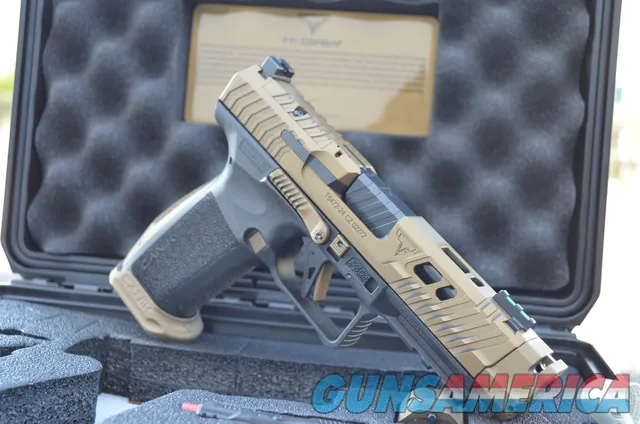 Canik TTI Combat Bronze 21rd New 9mm Taran Tactical Optic Ready Ported