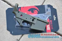 Ruger AR15 stripped lower receiver Multi cal 28500 New X-Werks OD Green