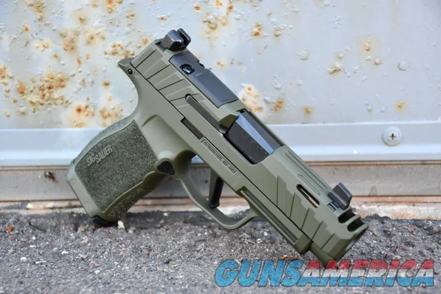 Sig Sauer P365XL X Spectre Comp Suppressor NS X-Werks OD Green 9mm New