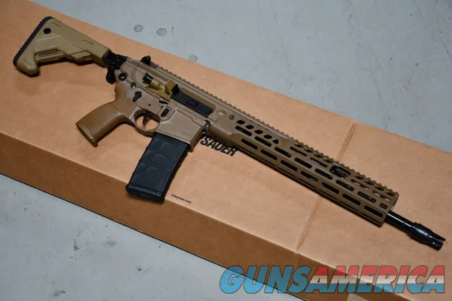 Sig Sauer MCX Spear LT IR 16" Threaded Brl MLOK FDE 5.56 New Folding stock