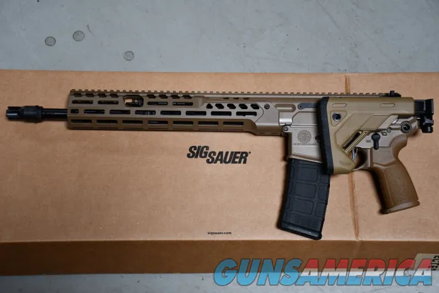 Sig Sauer MCX Spear LT IR 16" Threaded Brl MLOK FDE 5.56 New Folding stock