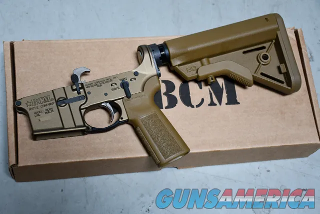 BCM Bravo Company MFg Mod 0 Lower X-Werks Burnt Bronze B5 Coyote Sopmod
