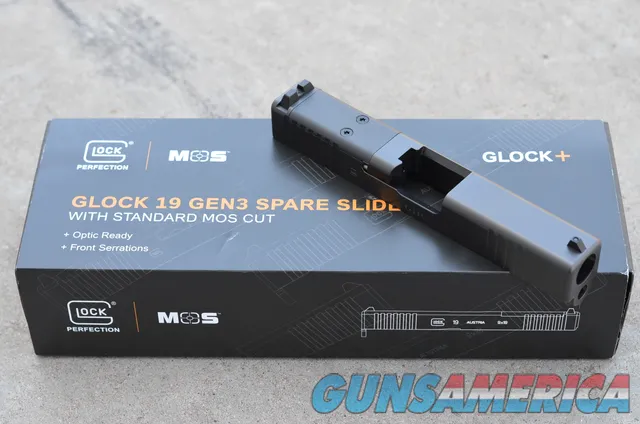 Glock 19 G3 MOS OEM Spare slide kit Optic Ready New Gen 3