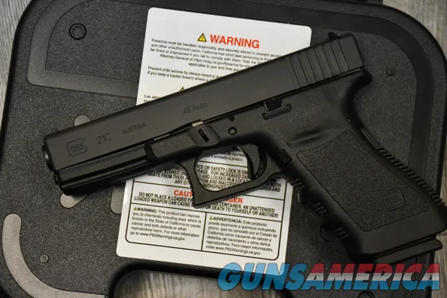 Glock 21C 45acp Gen 3 21 G3 New in box RARE red label ported comp