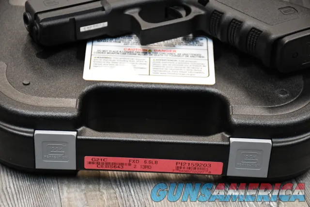 Glock 21C 45acp Gen 3 21 G3 New in box RARE red label ported comp