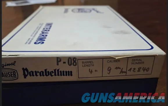 2 Never Fired Mauser Parabellum Luger 9mm