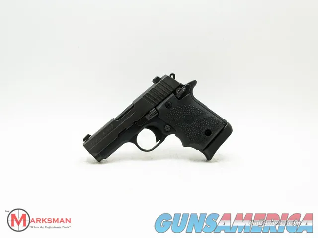 Sig Sauer P938 Black Rubber Grip, 9mm NE...