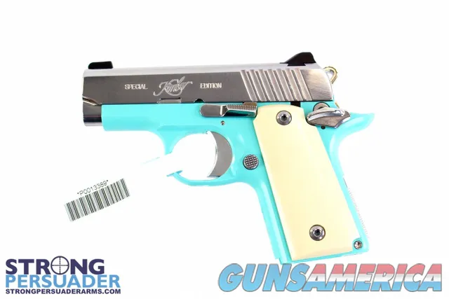 Kimber Micro Bel Air .380 Bel Air Blue w/ Ivory Micarta Grips
