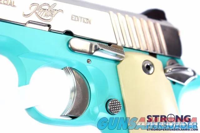 Kimber Micro Bel Air .380 Bel Air Blue w/ Ivory Micarta Grips