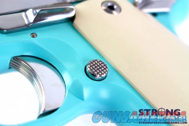Kimber Micro Bel Air .380 Bel Air Blue w/ Ivory Micarta Grips