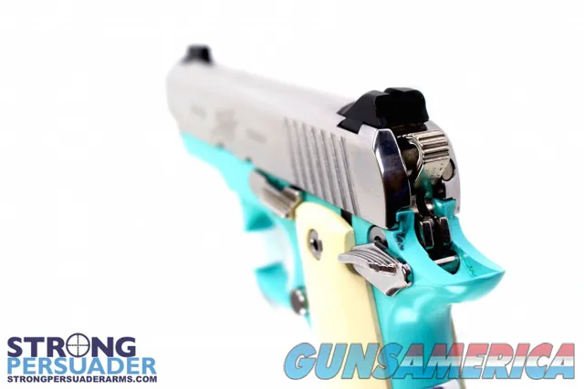 Kimber Micro Bel Air .380 Bel Air Blue w/ Ivory Micarta Grips
