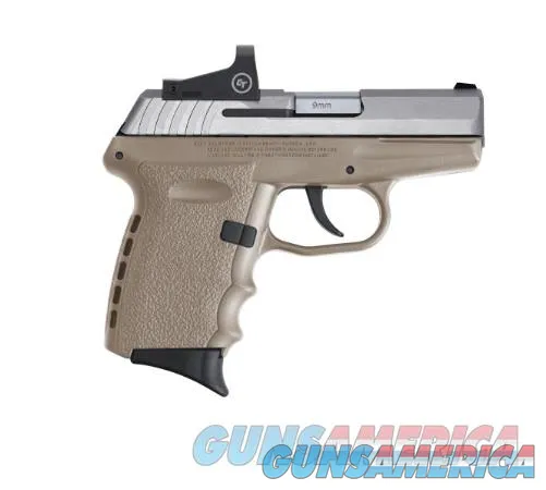 SCCY CPX-2 FDE Red Dot and 2-10 rd Mags