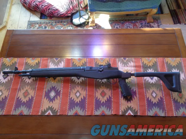 PRE-1994 BAN: SPRINGFIELD ARMORY M1A BUSH RIFLE: Ultra Rare FOLDING STOCK