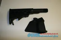 CA Compliant Smith & Wesson Fixed Stock W/Buffer Tube Mil Spec. and Strike Industries Simple Featureless Grip 
