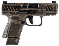 Century Arms CANiK TP9 Elite Battlefield Trophy SC Distressed Bronze 9mm 3.6" Barrel 15-Rounds
