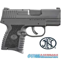 FN 503 9mm Semi Auto Pistol 3.1" Barrel 6 Round Fixed 3 Dot Sights Polymer Frame Black Finish