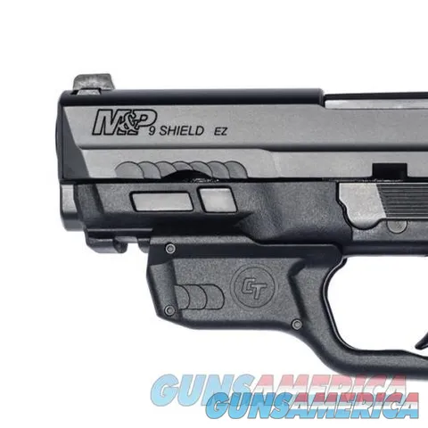 SMITH & WESSON M&P 9 SHIELD EZ W/ RED CRIMSON TRACE LG 