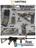 Matrix Diversified Industry AR-15 Magpul Furniture Kit Mil-Spec Bucks & Bones Camo Finish 