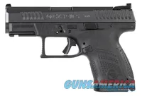 CZ 91560 P-10 S 9mm Luger 3.50" 12+1 Black Nitride Aluminum Grip
