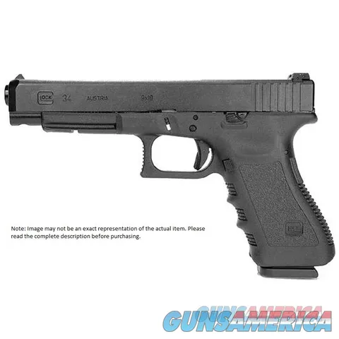 GLOCK 34 Gen 3 9mm Semi Auto Pistol, 5.3