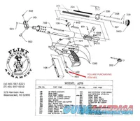 NEW AA ARMS AP9 MAGAZINE RETENTION LEVER SPRING