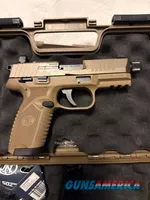 FN 502 Tactical .22 LR FDE Threaded Barrel