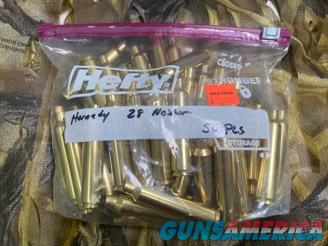 Nosler 28 Brass