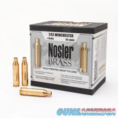 Nosler Brass, .243 Winchester