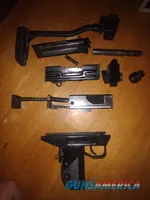 Disassembled IMI Uzi 9mm Parts Kit