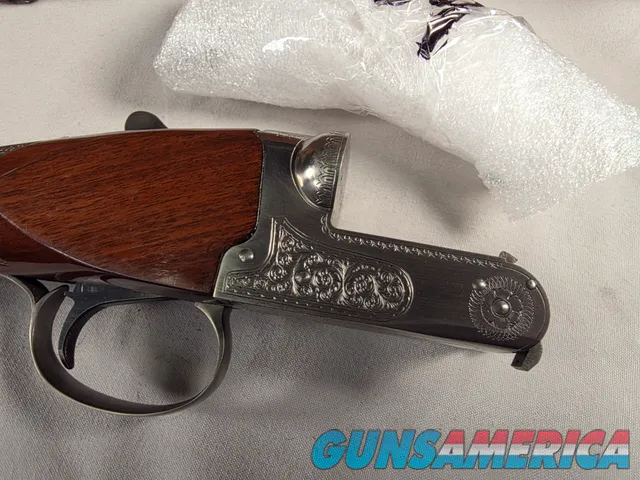 9259  Winchester Model 23 Pigeon XTR, 20 Gauge, 26” barrels, IC/MOD, Round Knob, Ejectors, vent rib, butt pad, coin silver re