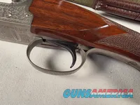 9274  Winchester model 23 XTR Pigeon Grade, 12 Gauge, 3” chambers, round knob, Mod/Full, vent rib, 28” barrels, white line bu