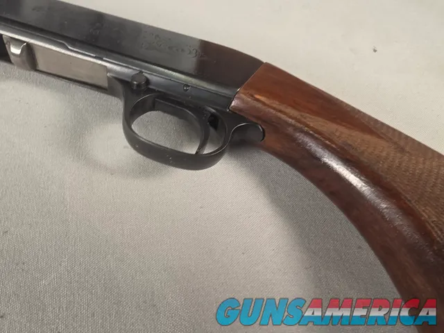 9431  Browning SA22 , 22 short, wheel sight, Belgium made, rare caliber, metal butt plate, one of the first made.