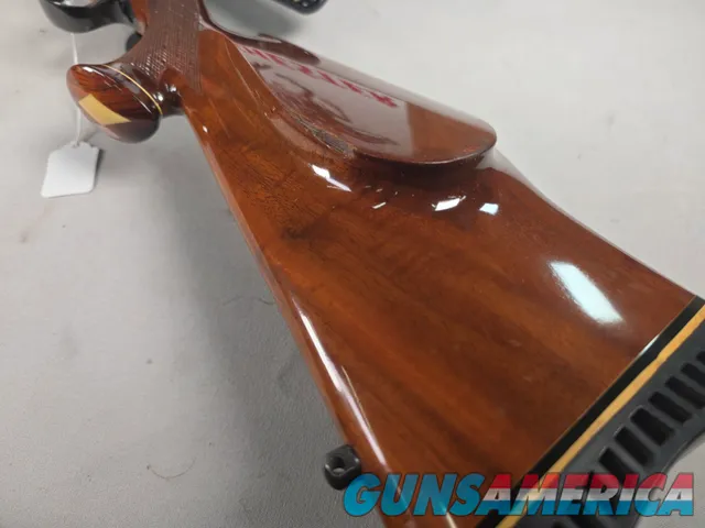 9386  Winslow Rifle, 270 Cal, 24 “ barrel, cheek piece, rosewood caps, Winslow Sheild, checkered stock, tasco 6x24x40, More p