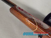 9386  Winslow Rifle, 270 Cal, 24 “ barrel, cheek piece, rosewood caps, Winslow Sheild, checkered stock, tasco 6x24x40, More p