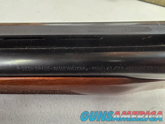 9339  Winchester Model 23 Pigeon grade XTR, 20 gauge with screw in Winchokes, (Rare), comes with 3  flush chokes, (Mod, Full,