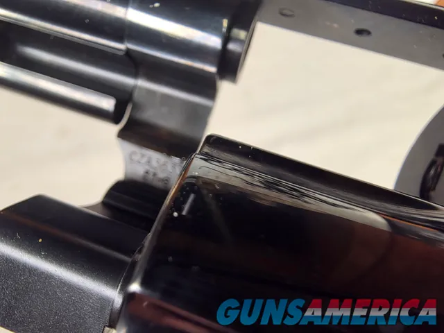 9276 Smith and Wesson 57-6, 41 Magnum, 6” barrel, Hi-Viz red camp front sight, N Target Frame, 6 shot, Micrometer rear, spec