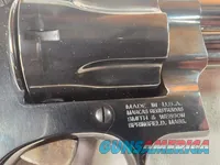 9276  Smith and Wesson 57-6, 41 Magnum, 6” barrel, Hi-Viz red camp front sight, N Target Frame, 6 shot, Micrometer rear, spec