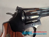 9276  Smith and Wesson 57-6, 41 Magnum, 6” barrel, Hi-Viz red camp front sight, N Target Frame, 6 shot, Micrometer rear, spec