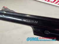 9276  Smith and Wesson 57-6, 41 Magnum, 6” barrel, Hi-Viz red camp front sight, N Target Frame, 6 shot, Micrometer rear, spec