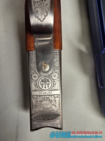 9201  Beretta 687 Silver Pigeon III, 30” barrels, 28 Gauge, 3”, NIB, 5 choke tubes, Paperwork, has the original unused kit, 1