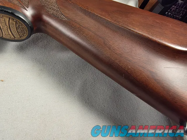 9484 Remington 700, 243 Caliber, 24” barrel, cheek piece, sling swivels, butt pad, DCR Sight man Scope, 3x12x44.