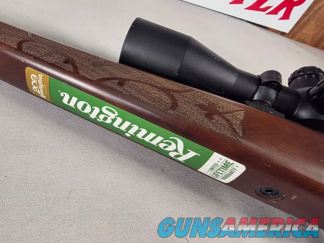 9484 Remington 700, 243 Caliber, 24” barrel, cheek piece, sling swivels, butt pad, DCR Sight man Scope, 3x12x44.