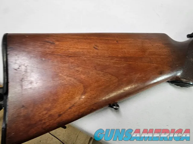 9292  Walther Sport Model 22 LR Nitro, Swing swivel, bolt action, PRE- War , 1930’s , 26” heavy barrel, many proof marks, adj