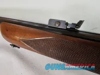 9292  Walther Sport Model 22 LR Nitro, Swing swivel, bolt action, PRE- War , 1930’s , 26” heavy barrel, many proof marks, adj