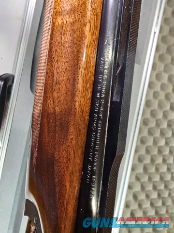 9041 SKB Model 785 O/U 3 Gauge skeet set, 410 Gauge 3”, 28 Gauge 2 ¾, 20 Gauge 3”, All are 28” Barrels, All have their own f