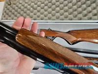 9041  SKB Model 785 O/U 3 Gauge skeet set, 410 Gauge 3”, 28 Gauge 2 ¾, 20 Gauge 3”, All are 28” Barrels, All have their own f