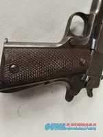 9114  Remington Rand 1911 45 cal, Syracuse NY, US Property, M1911, US Army, Holster, excellent condition, turning brown, More