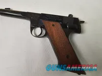 9086  Hi Standard H-D Military, 22 LR, 99%, Excellent collectors condition, 4 ½ barrel, high luster blued, 1946 manufactured,