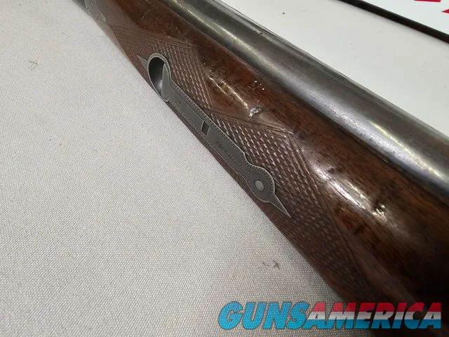 9076  Parker V Model, 12 Gauge, 30” Barrels, MOD/FULL, Small dent on barrel, repair on side panel, Vulcan steel barrel, doubl